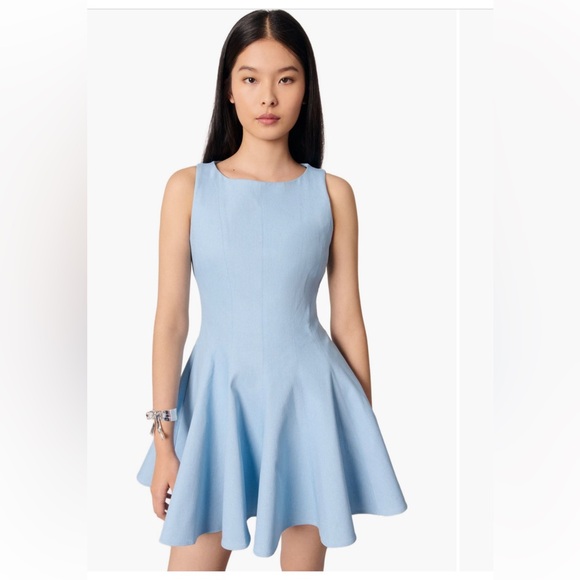Maje Dresses & Skirts - maje Mini flared cotton dress